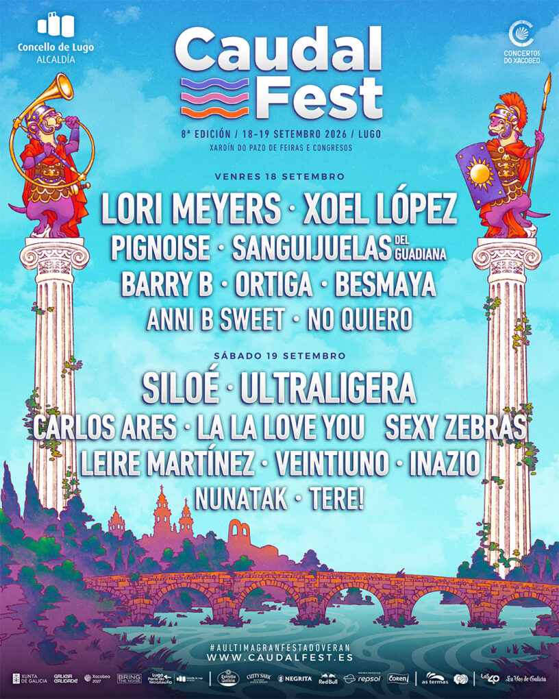 Caudal Fest 2026 suma a Carlos Ares, Veintiuno y Nunatak y presenta su cartel por días
