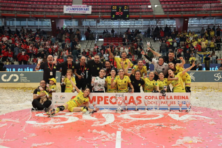 El Vila-sana revalida la Copa de la Reina Iberdrola tras vencer al Telecable HC en Gijón