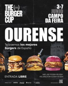 The Burger Cup aterriza en Ourense con algunas de las mejores hamburguesas de España
