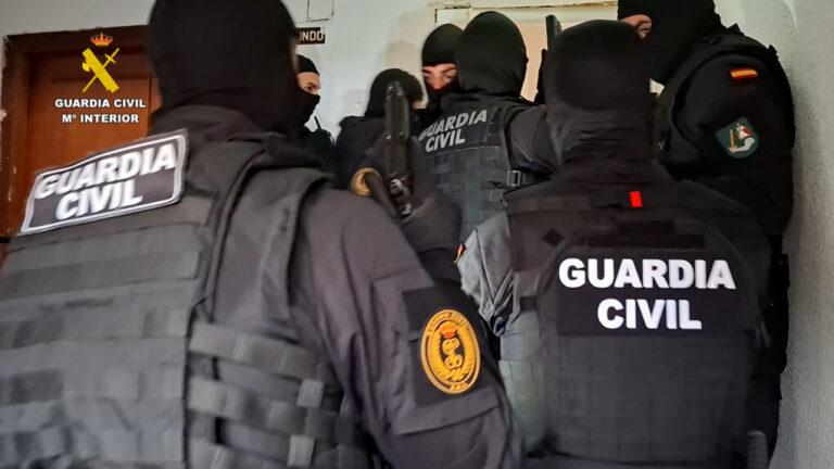 Desmantelada una organización armada vinculada a robos violentos y narcotráfico en Andalucía