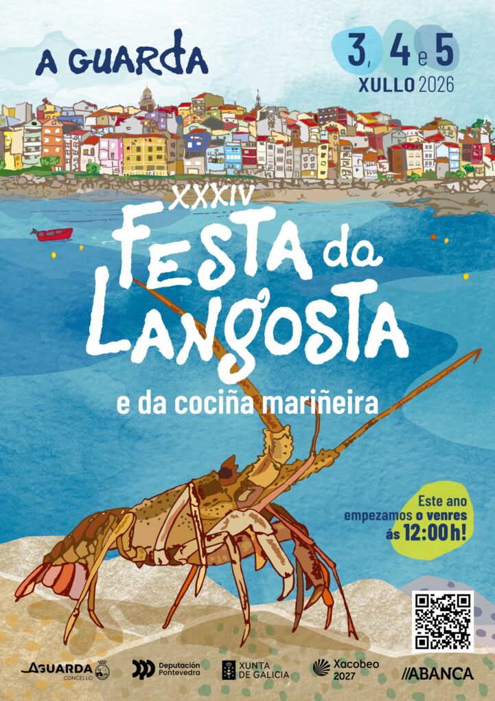 La Festa da Langosta de A Guarda ya tiene pregonero: Tonhito de Poi inaugurará la edición de 2026