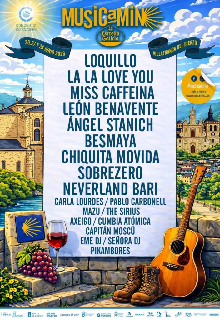 Musicamino 2026 estrenará sistema cashless y presenta su programación completa en Villafranca del Bierzo
