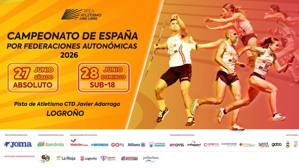 Cataluña defiende el título en un Campeonato de España de Federaciones repleto de estrellas del atletismo en Logroño