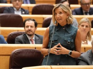 Alicia García exige a Sánchez que se querelle contra Leire Díez: “Uno no denuncia a su propia fontanera”