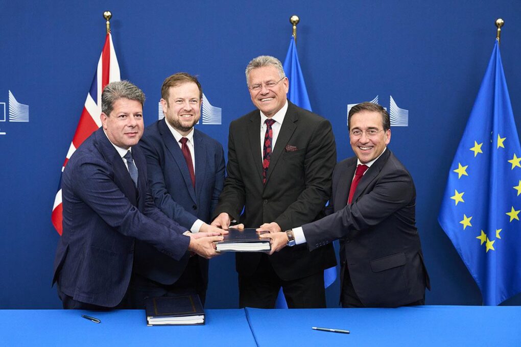 Gibraltar abre una nueva etapa tras el Brexit con la desaparición de la verja desde el 15 de julio