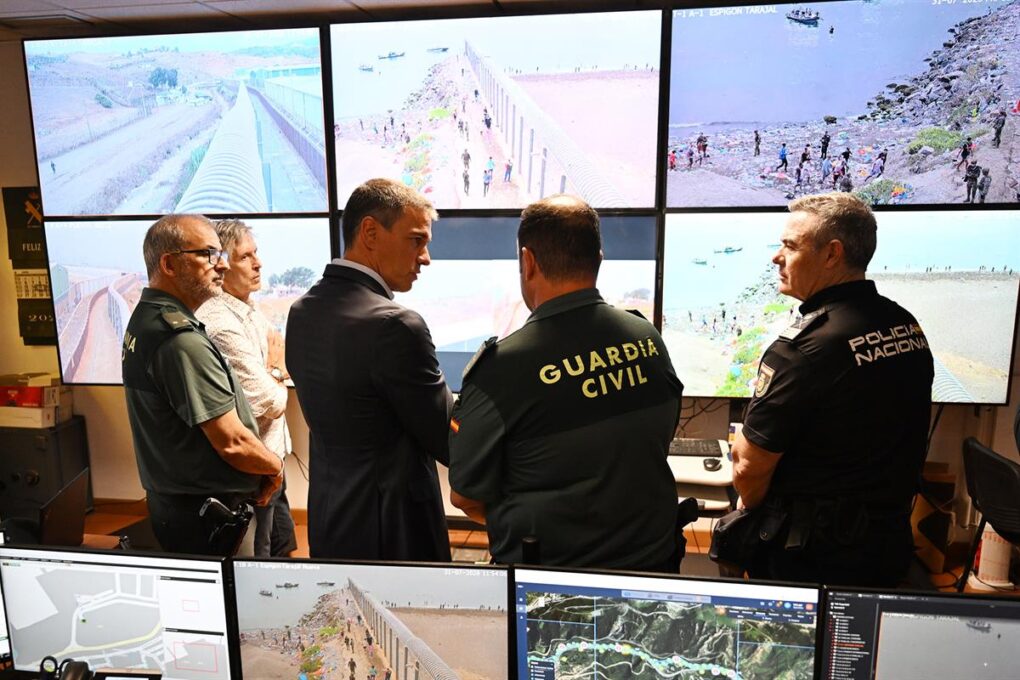 Pedro Sánchez promete “todos los recursos del Estado” para recuperar la seguridad y la normalidad en Ceuta