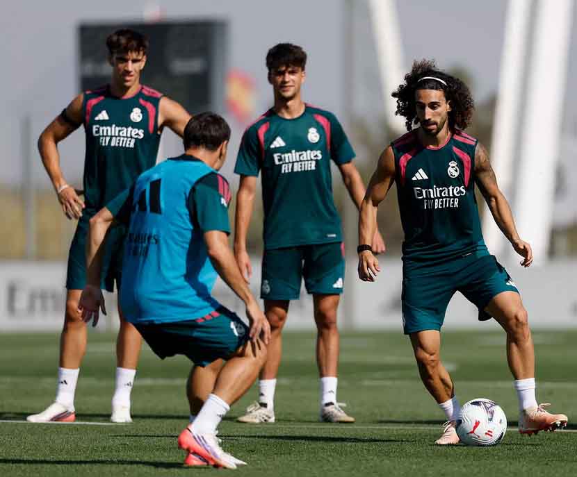 El Real Madrid acelera hacia el estreno en Liga ante el Espanyol con seis jugadores en recuperación