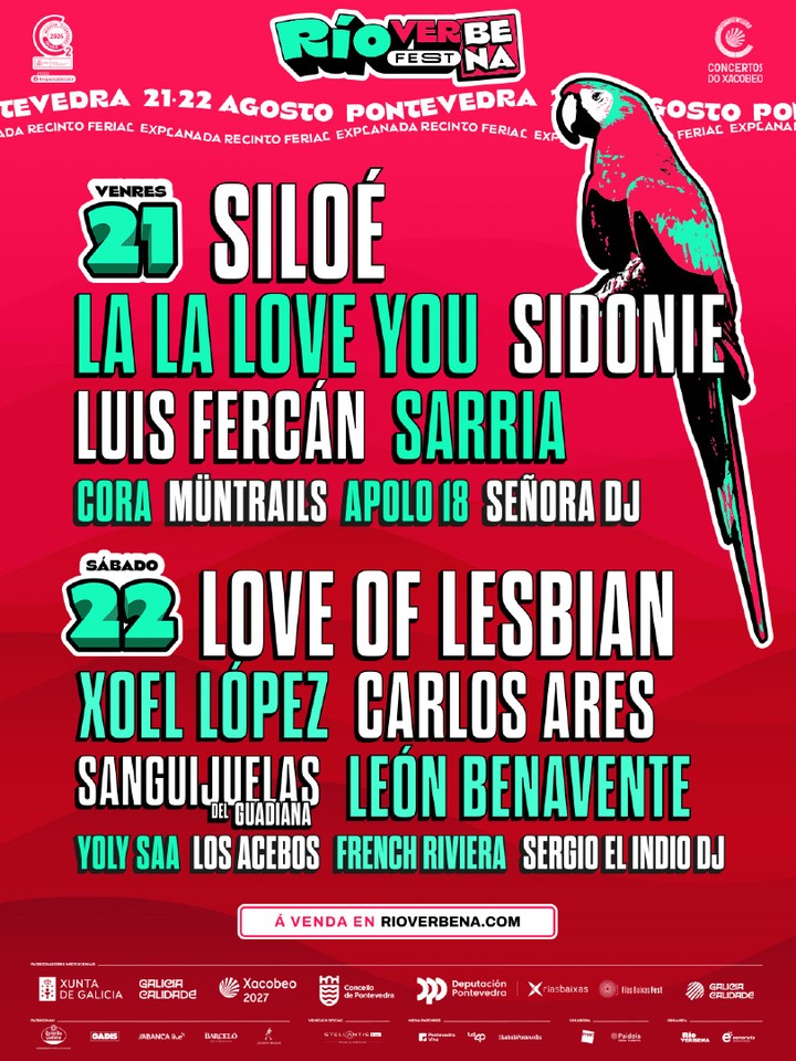 Río Verbena Fest encara su quinta edición en Pontevedra con 18 artistas y actividades por toda la ciudad