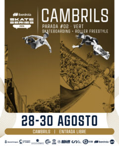 Cambrils reunirá a los mejores riders en las Iberdrola Skate Series 2026