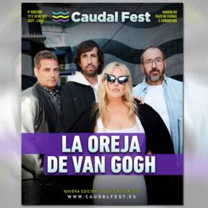 Caudal Fest 2027 confirma a La Oreja de Van Gogh para su próxima edición en Lugo