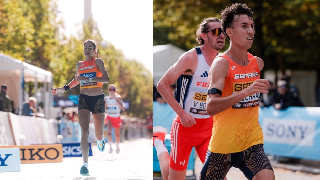España cierra el Mundial de Ruta de Copenhague con Mechaal 29º y Galimany 32ª en media maratón