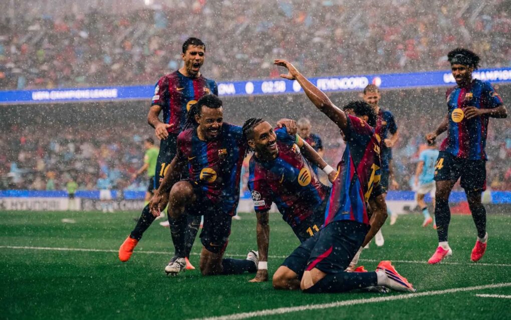 El Barça arrasa al Feyenoord en su estreno europeo: Raphinha lidera la goleada en el Camp Nou