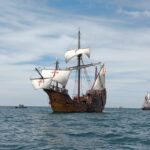 Vigo recibe por primera vez a la Nao Santa María tras una gira por más de 30 ciudades europeas